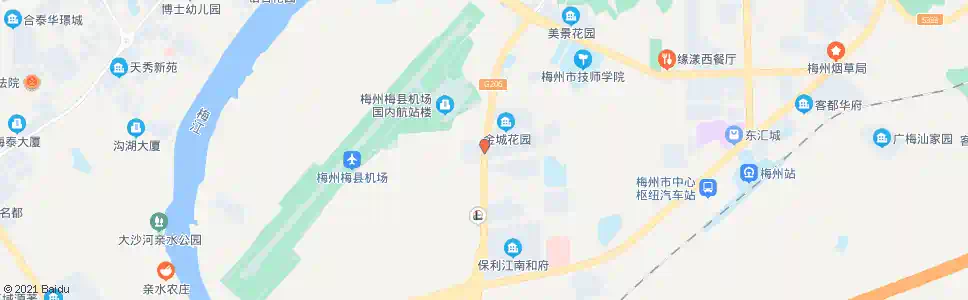 梅州电脑学校_公交站地图_梅州公交_妙搜公交查询2025