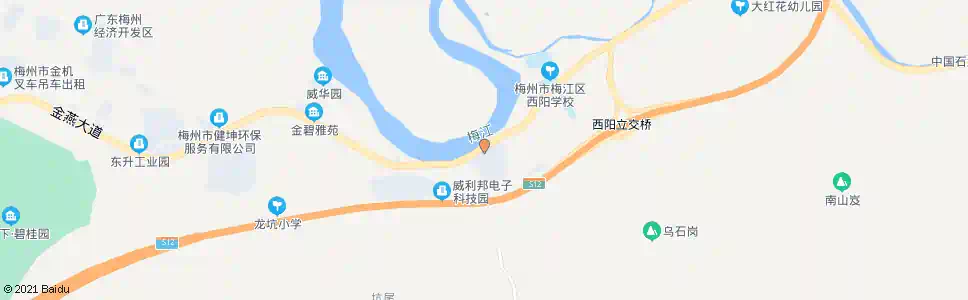 梅州联进化工_公交站地图_梅州公交_妙搜公交查询2025