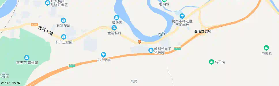 梅州木检站_公交站地图_梅州公交_妙搜公交查询2025