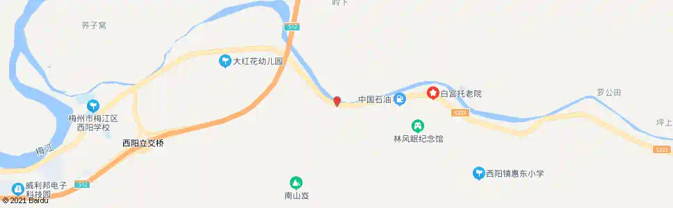梅州万年桥_公交站地图_梅州公交_妙搜公交查询2025