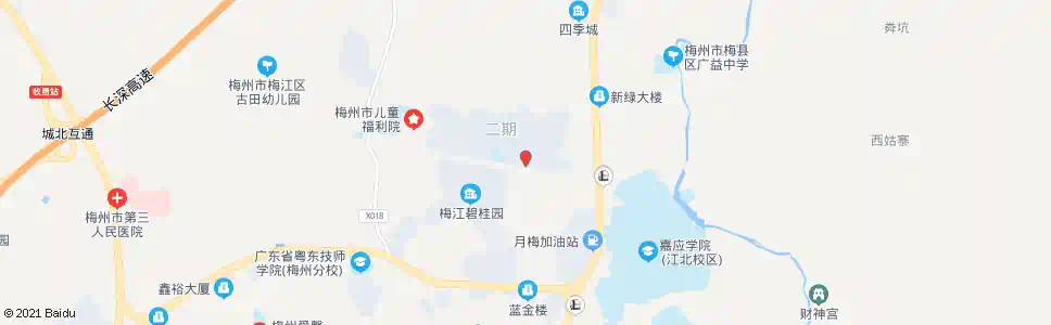 梅州家佳超市_公交站地图_梅州公交_妙搜公交查询2025