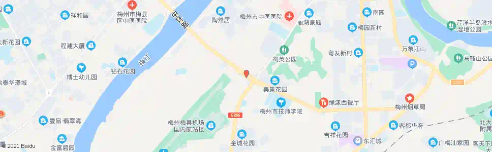梅州三角地_公交站地图_梅州公交_妙搜公交查询2025