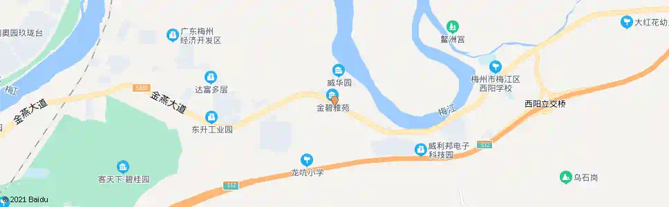 梅州威华胶合板厂_公交站地图_梅州公交_妙搜公交查询2025