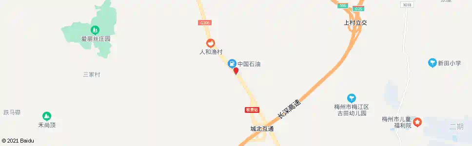 梅州磁性厂_公交站地图_梅州公交_妙搜公交查询2025