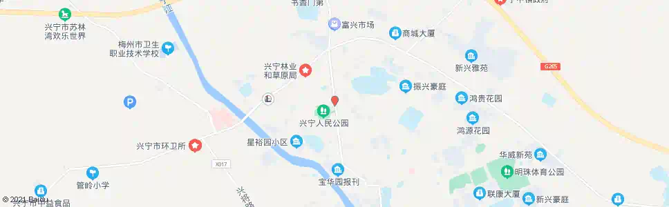 梅州兴宁一中_公交站地图_梅州公交_妙搜公交查询2025