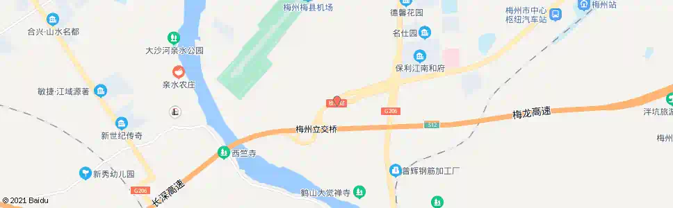 梅州三龙收费站_公交站地图_梅州公交_妙搜公交查询2025