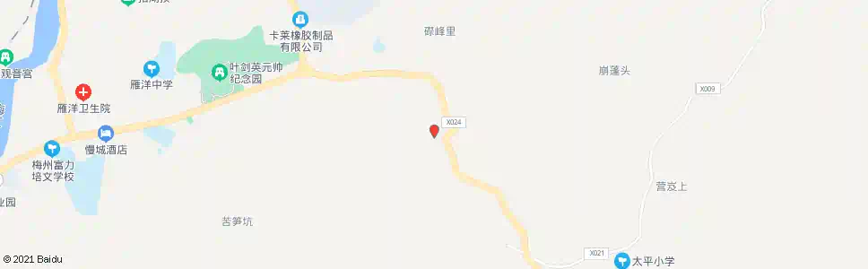 梅州三坎石_公交站地图_梅州公交_妙搜公交查询2025