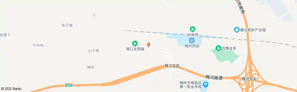 梅州燕山村道_公交站地图_梅州公交_妙搜公交查询2025