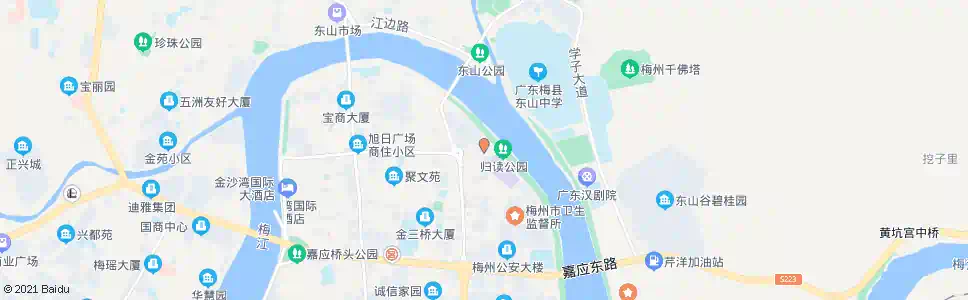 梅州民政局宿舍_公交站地图_梅州公交_妙搜公交查询2025
