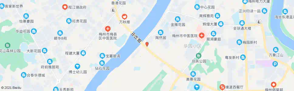 梅州陶然居_公交站地图_梅州公交_妙搜公交查询2025