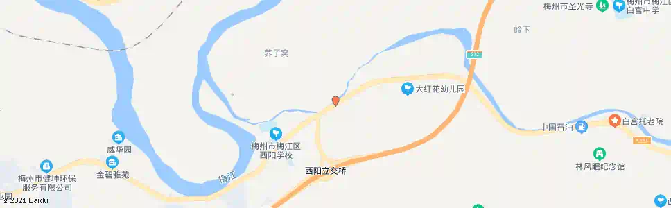 梅州移民新村_公交站地图_梅州公交_妙搜公交查询2025