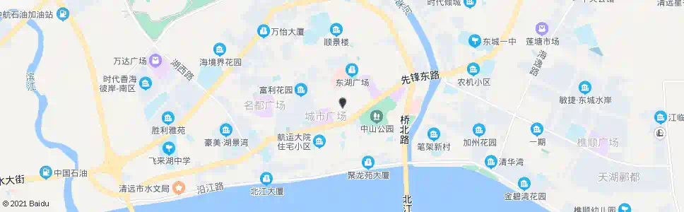 清远弥敦道_公交站地图_清远公交_妙搜公交查询2025