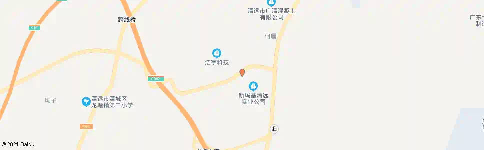 清远新玛基_公交站地图_清远公交_妙搜公交查询2025