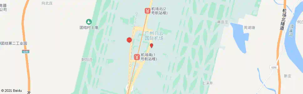 清远白云机场A区国际到达厅_公交站地图_清远公交_妙搜公交查询2025