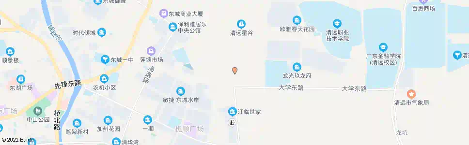 清远大学城路口_公交站地图_清远公交_妙搜公交查询2025