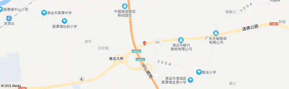清远玻化厂_公交站地图_清远公交_妙搜公交查询2025