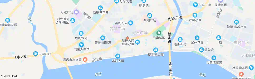 清远城区人医_公交站地图_清远公交_妙搜公交查询2025