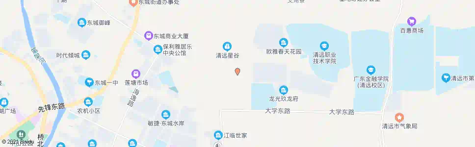 清远莲塘二村_公交站地图_清远公交_妙搜公交查询2025