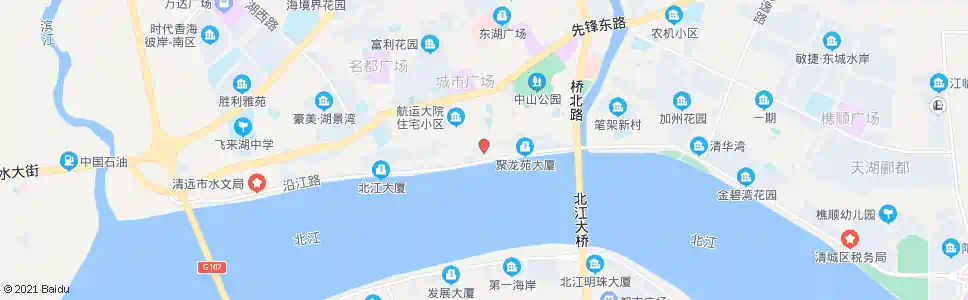 清远上廓街_公交站地图_清远公交_妙搜公交查询2025