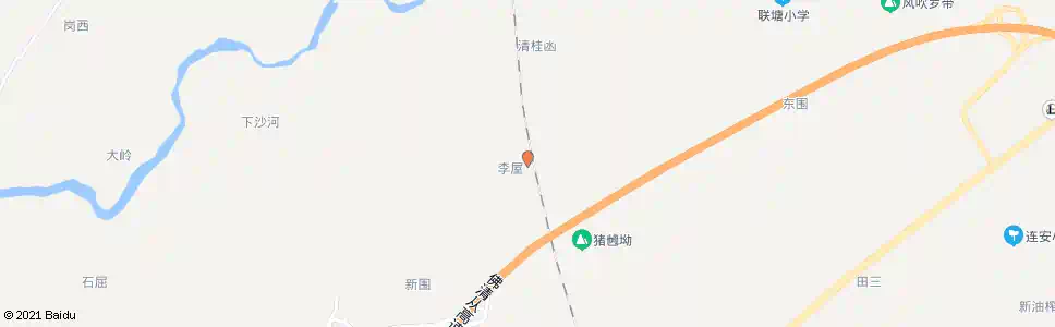 清远李屋村_公交站地图_清远公交_妙搜公交查询2025