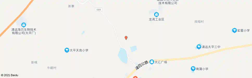 清远白坭墟_公交站地图_清远公交_妙搜公交查询2025