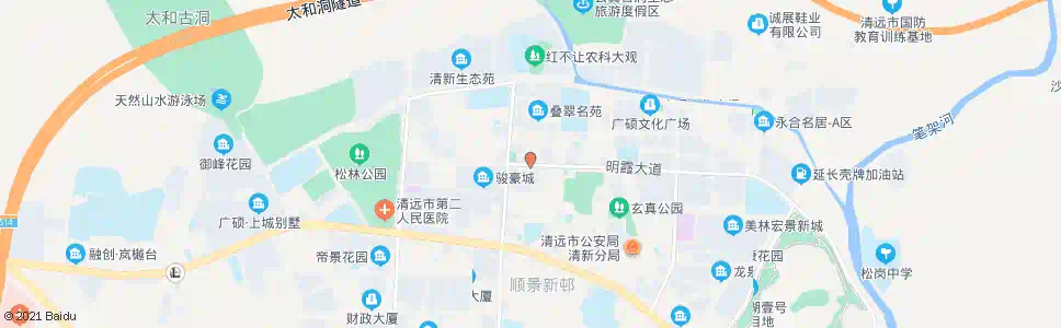清远太和镇政府_公交站地图_清远公交_妙搜公交查询2025