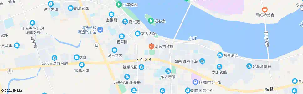 清远市政府_公交站地图_清远公交_妙搜公交查询2025