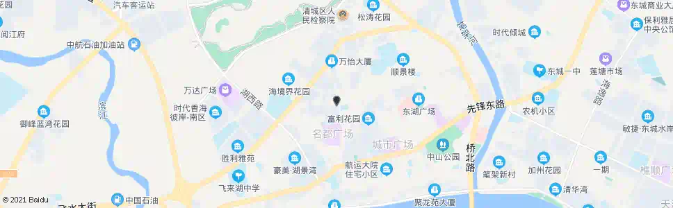 清远城区农行_公交站地图_清远公交_妙搜公交查询2025