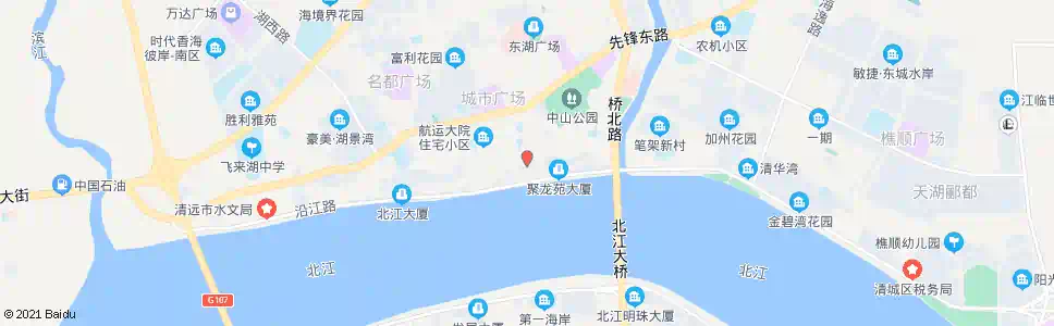 清远中旅社_公交站地图_清远公交_妙搜公交查询2025