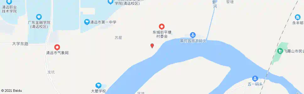 清远平塘村_公交站地图_清远公交_妙搜公交查询2025