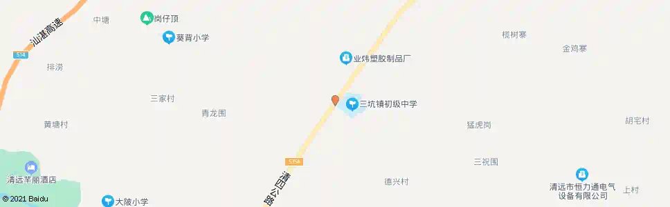 清远河岗_公交站地图_清远公交_妙搜公交查询2025