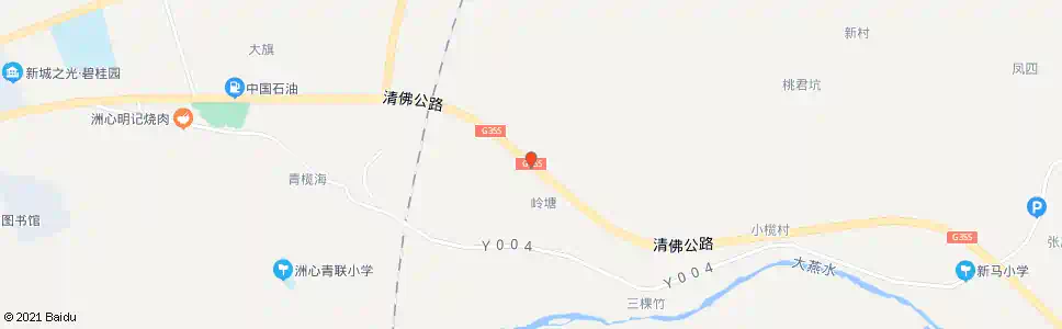 清远岭塘_公交站地图_清远公交_妙搜公交查询2025
