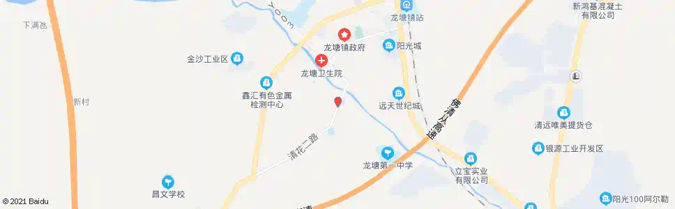 清远洄澜墟_公交站地图_清远公交_妙搜公交查询2025