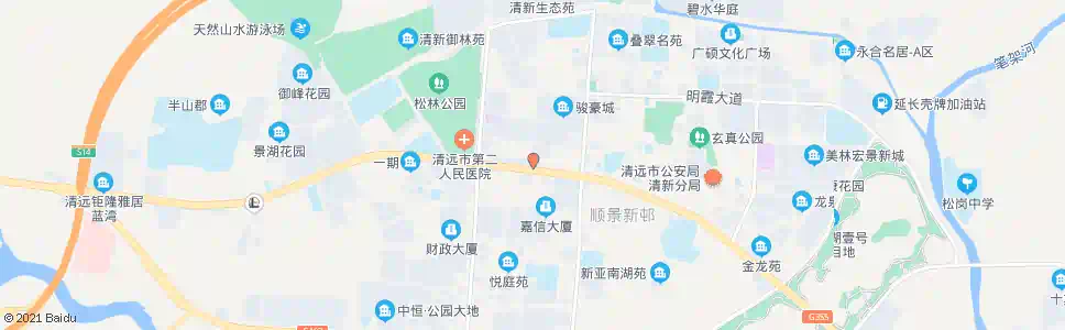 清远清新工商局_公交站地图_清远公交_妙搜公交查询2025