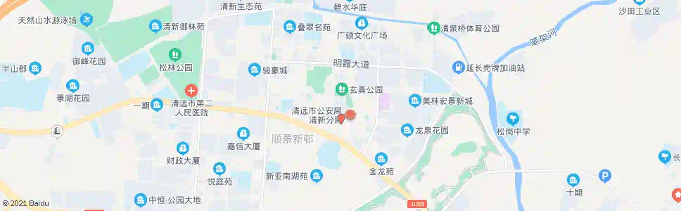 清远清新区府_公交站地图_清远公交_妙搜公交查询2025