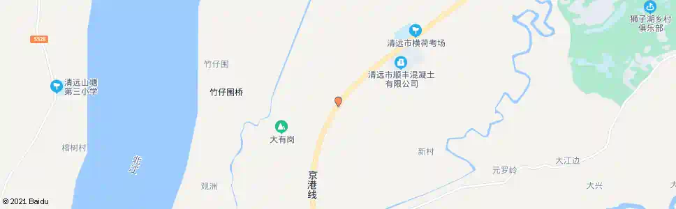 清远大有_公交站地图_清远公交_妙搜公交查询2025