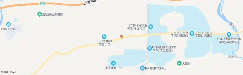 清远瑞城包装公司_公交站地图_清远公交_妙搜公交查询2025