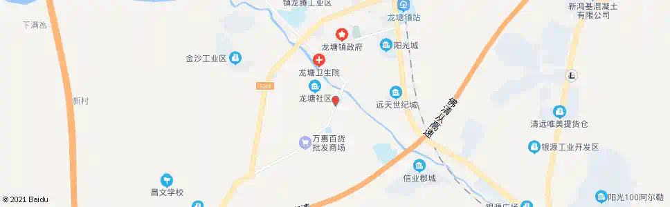清远赤坭墟_公交站地图_清远公交_妙搜公交查询2025