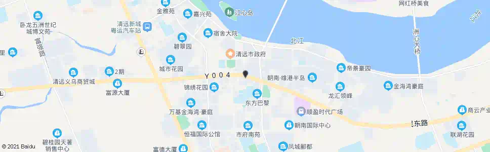清远行政服务中心_公交站地图_清远公交_妙搜公交查询2025