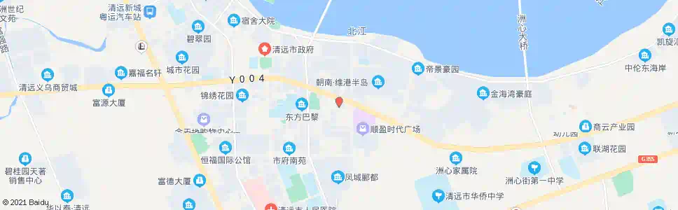 清远军分区_公交站地图_清远公交_妙搜公交查询2025