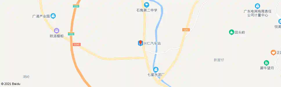 清远兴仁_公交站地图_清远公交_妙搜公交查询2025