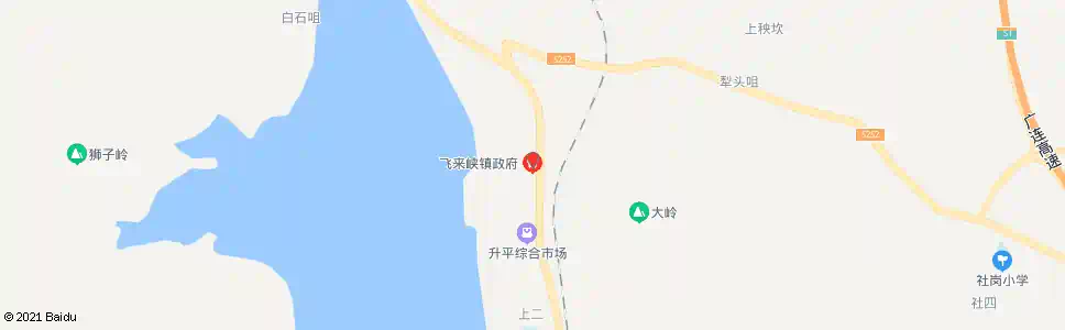 清远飞来峡水库_公交站地图_清远公交_妙搜公交查询2025