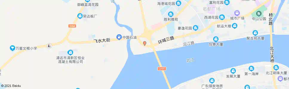 清远渔民新村_公交站地图_清远公交_妙搜公交查询2025