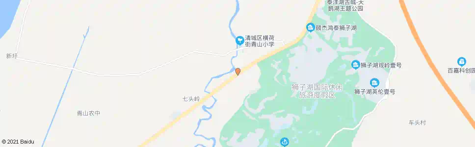 清远青山路口_公交站地图_清远公交_妙搜公交查询2025