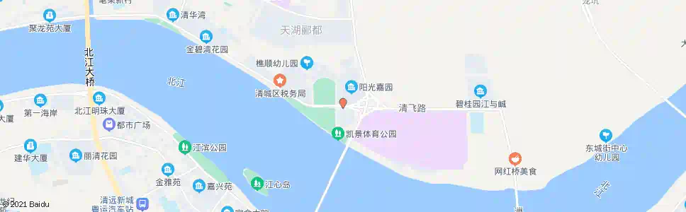 清远阳光嘉园_公交站地图_清远公交_妙搜公交查询2025