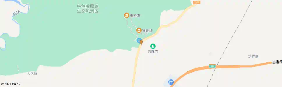 清远牛鱼嘴_公交站地图_清远公交_妙搜公交查询2025