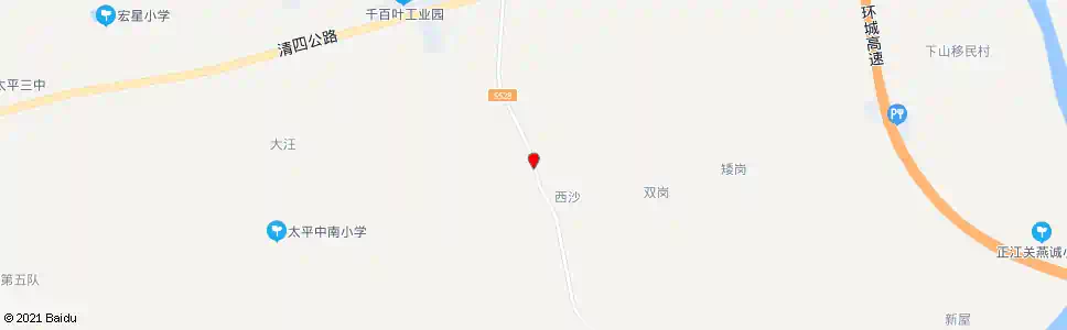 清远西沙村_公交站地图_清远公交_妙搜公交查询2025