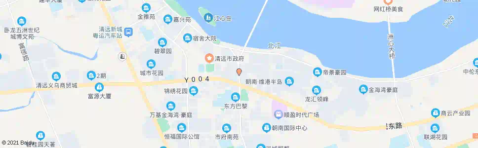 清远凤城世家_公交站地图_清远公交_妙搜公交查询2025