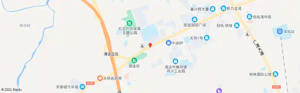 清远市党校_公交站地图_清远公交_妙搜公交查询2025