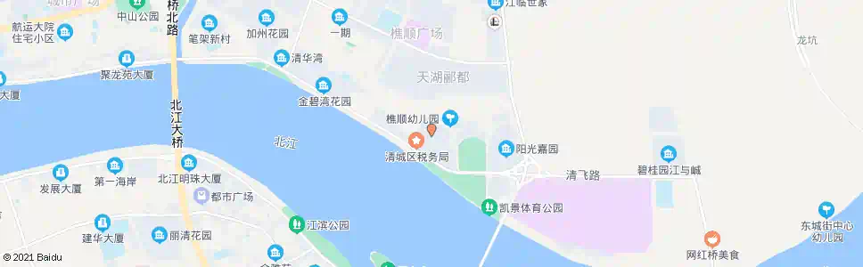 清远锦江豪苑_公交站地图_清远公交_妙搜公交查询2025